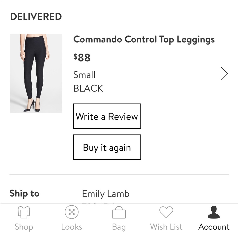 Commando Control Top Leggings Size Small - Picture 7 of 7